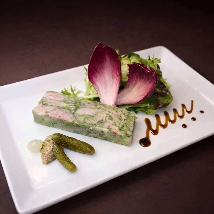 Plat raffiné restaurant Rully