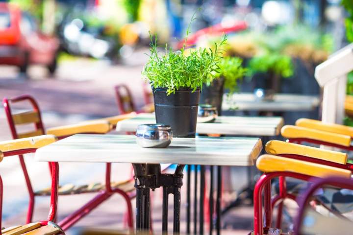 Terrasse restaurant Santenay