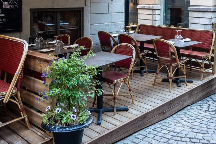 Terrasse ensoleillée Chagny